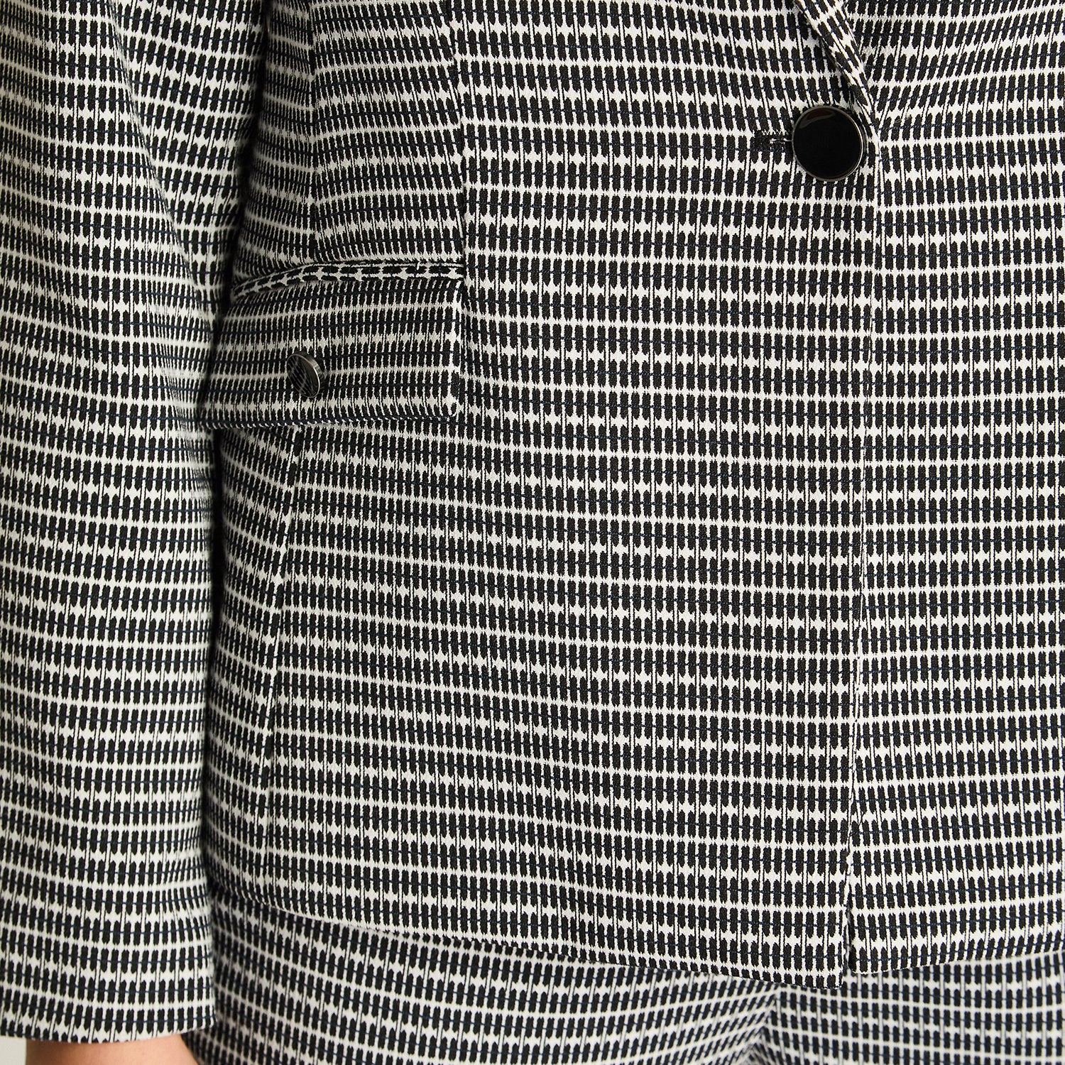 Blazer Crudo Estampado - Imagen 3